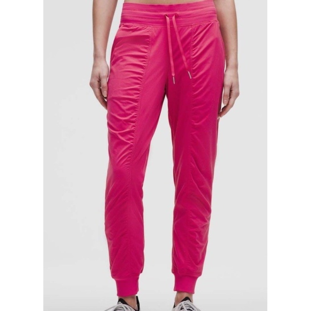 Lululemon Dance Studio Pants 8 Passionate Pink Joggers Womens Brand New
